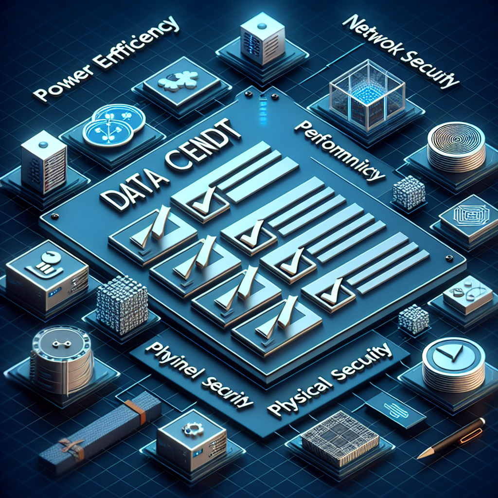 Key Metrics to Include in Your Data Center Audit Checklist