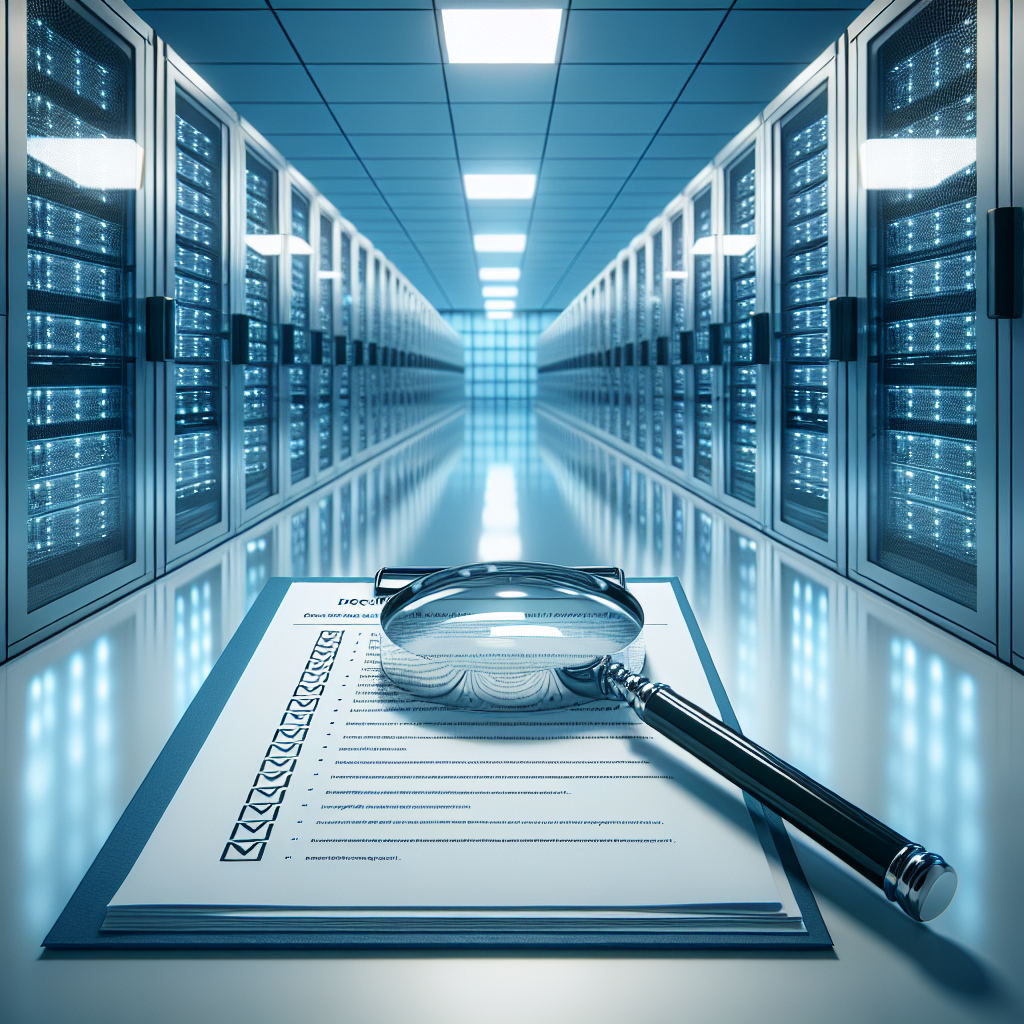 The Role of Documentation in Data Center Compliance and Security