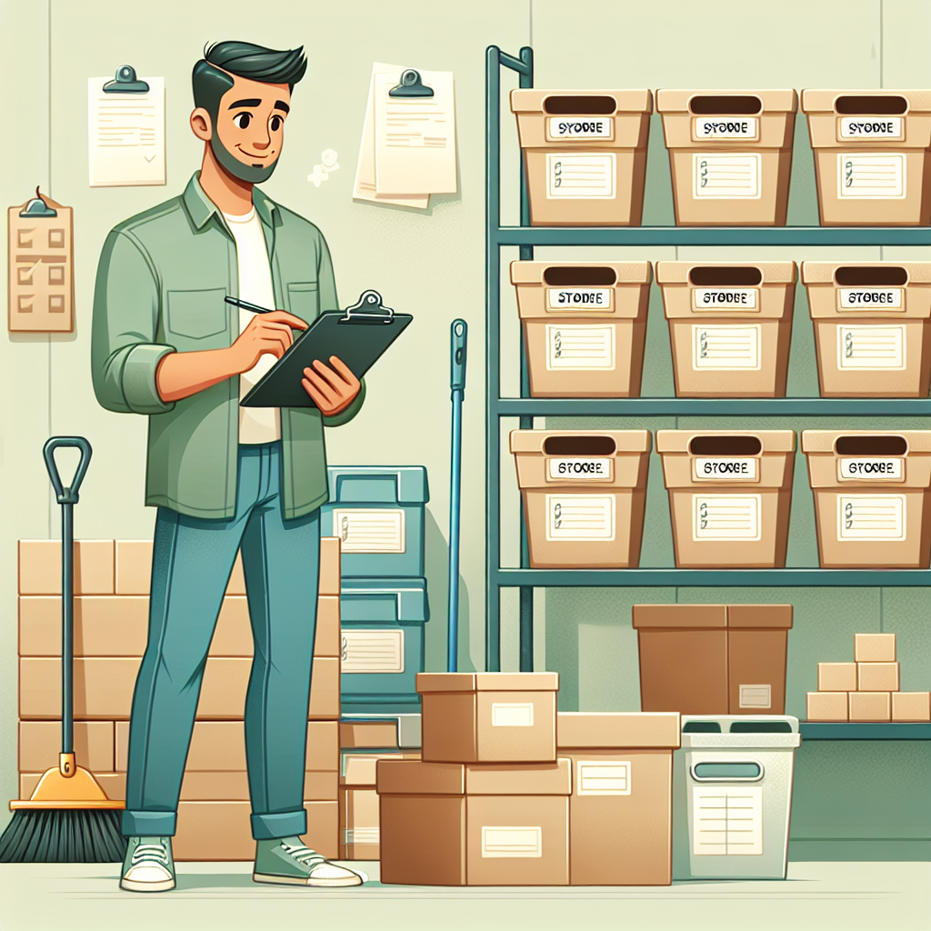 Key Steps to Keep Your Storage Area Organized and Well-Maintained