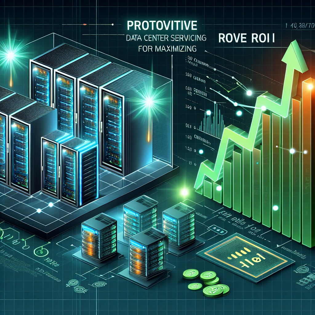 Maximizing ROI with Proactive Data Center Servicing: Strategies for Cost-Effective Maintenance