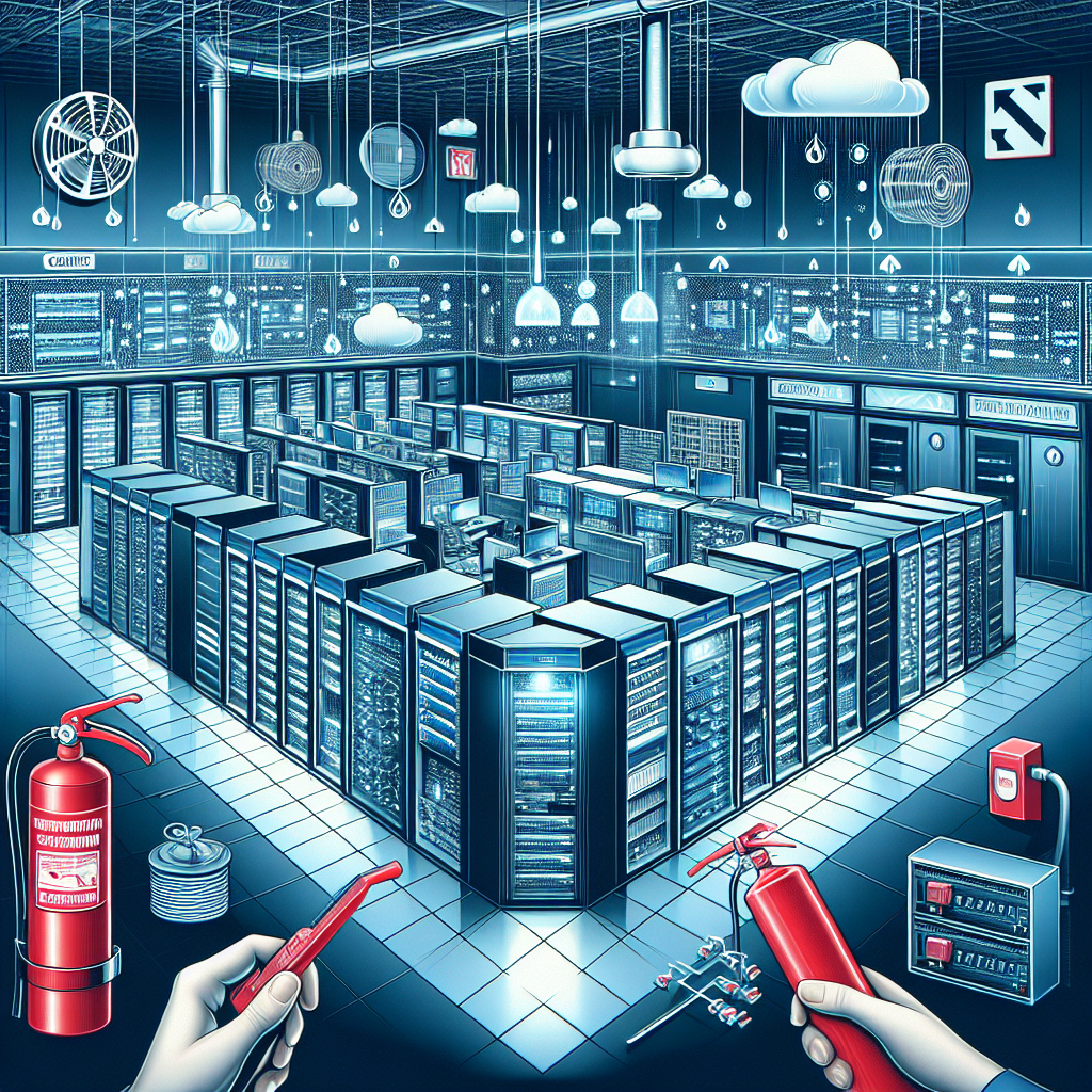 Best Practices for Implementing Fire Suppression Systems in Data Centers