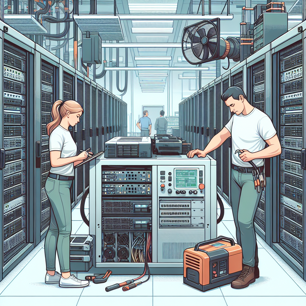 Maintaining and Testing Data Center Generators for Optimal Performance