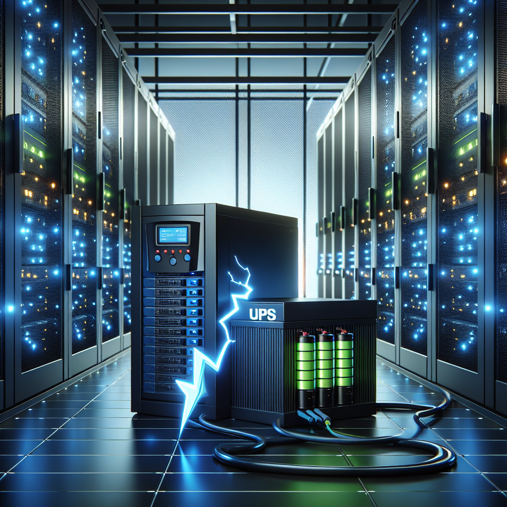 How UPS Systems Can Protect Data Centers from Power Outages and Surges