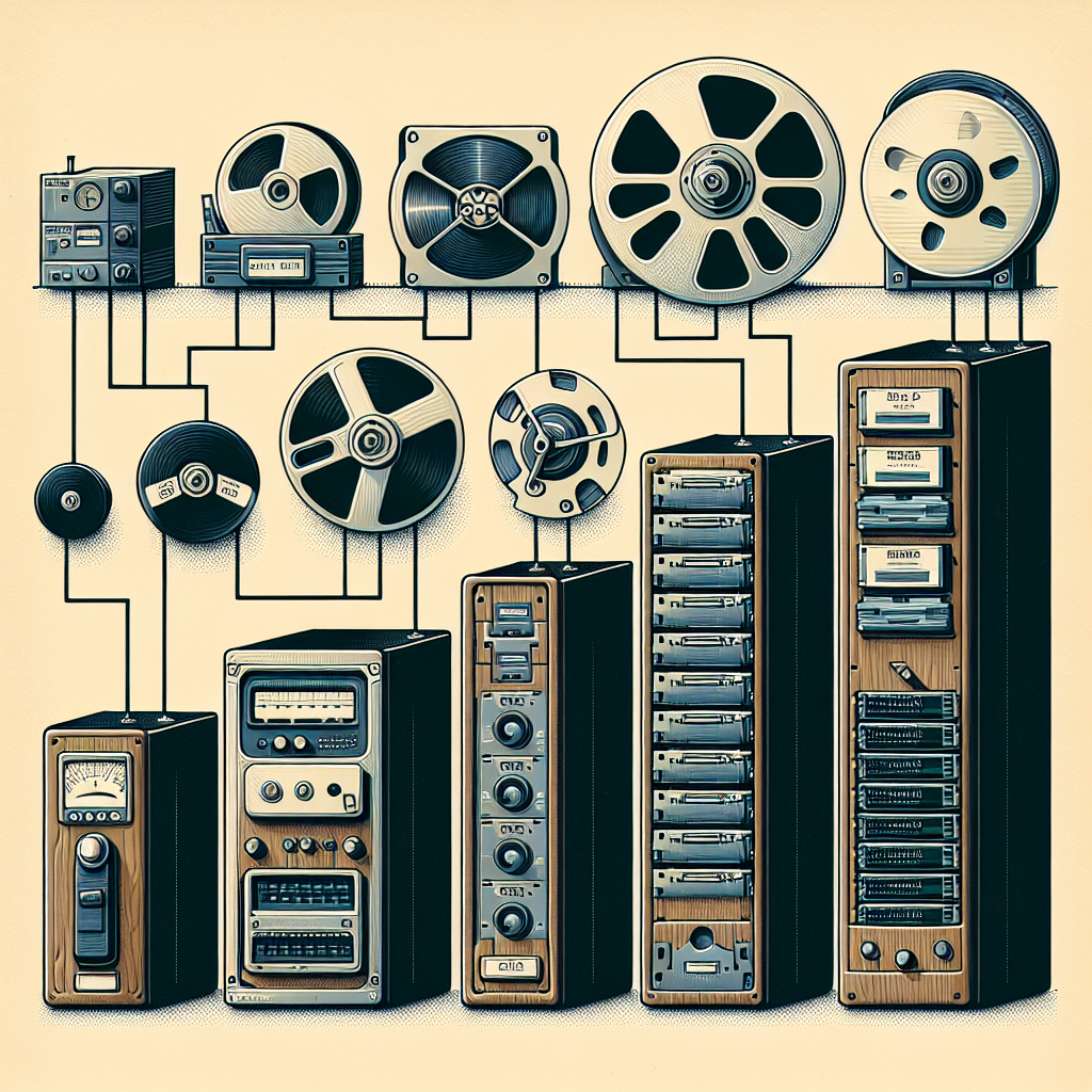 The Evolution of Data Center Storage: From Tape Drives to Solid-State Drives