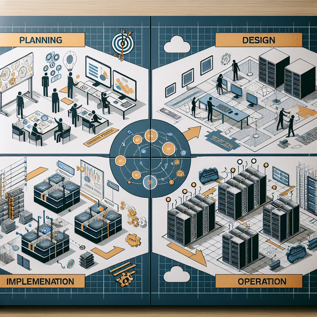 The Four Stages of Data Center Lifecycle Management: Planning, Design, Implementation, and Operation