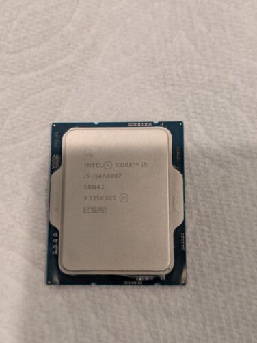 Intel Core i5-14600KF 3.5GHz 14-Cores LGA 1700 CPU Processor No Box Fan Included