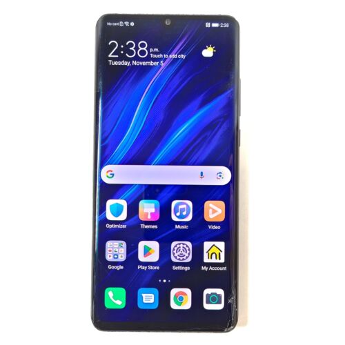 Huawei P30 Pro VOG-L04 128GB 8GB RAM Dual SIM Unlocked Phone Black READ