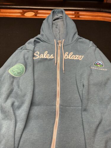 Salesforce Salesblazer Hoodie Jacket – Size 2XL – BELLA + CANVAS FLEECE