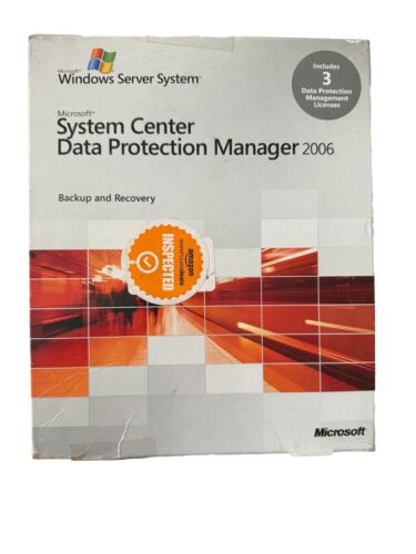 Microsoft Windows System Center Data Protection Manager 2006 A5S-00002