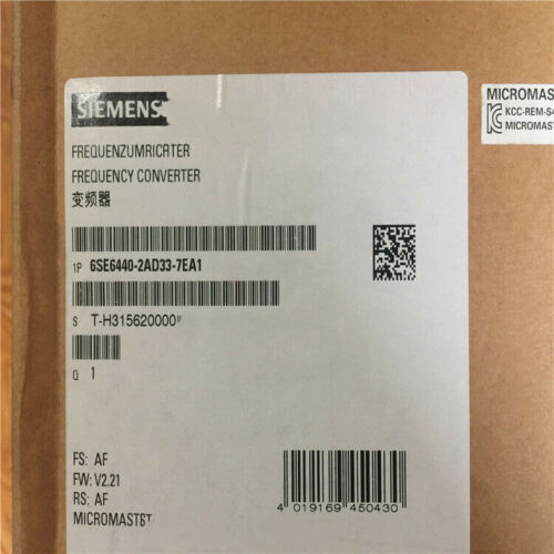 New Siemens 6SE6400-1PB00-0AA0 MICROMASTER 4 PROFIBUS module 6SE6 400-1PB00-0AA0