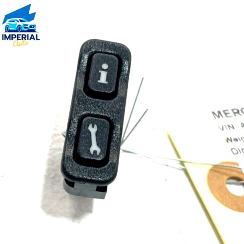 2007-11 MERCEDES S550 S600 CENTER CONSOLE INFORMATION SERVICE SWITCH BUTTON OEM