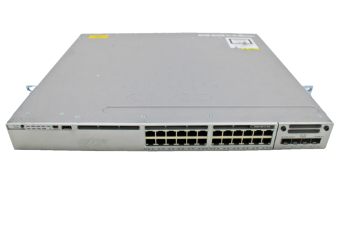 Cisco Catalyst WS-C3850-24P-L 24 Port PoE+ Gigabit Ethernet Switch TESTED