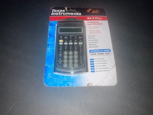 Texas Instruments BA II Plus Financial Calculator NEW