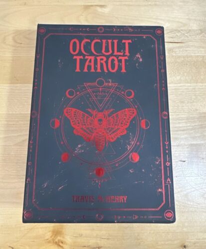 Occult Tarot Cards By Travis Mchenry Complete 78 Cards Oracle Metaphysical