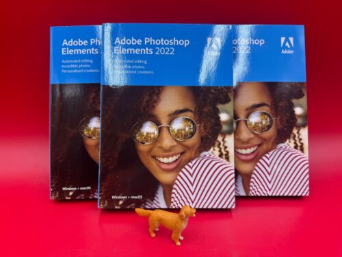 Adobe Photoshop Elements 2022 PC/Mac Disc 65318981 SEALED