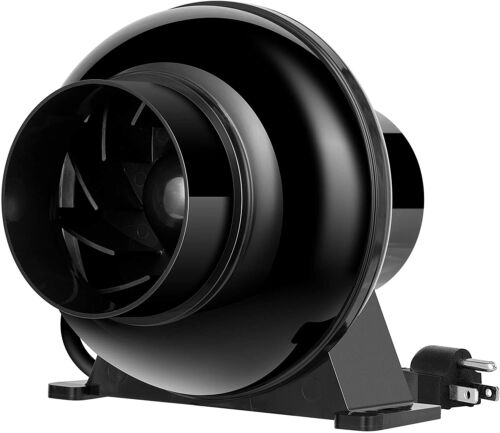 VIVOSUN 4″ 195CFM Inline Duct Ventilation Fan Vent Blower for Grow Tent