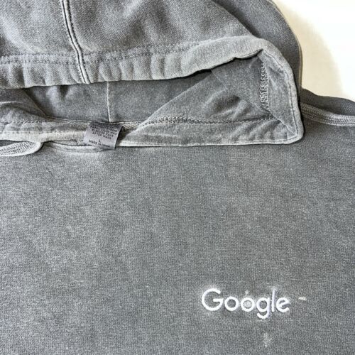 Vtg Alphabet’s GOOGLE Employee Issued Sweatshirt Hoodie Men’s Adult Large Gray