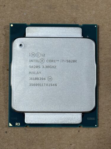 Intel Core i7-5820K 3.30GHz 6-Core 15MB LGA2011-3 Desktop Processor SR20S 140W