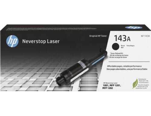 HP Inc. 143A Black Toner Reload Kit Standard Yield W1143A