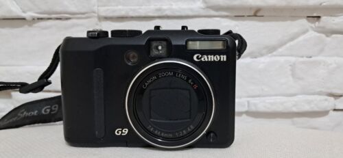 Canon PowerShot G9 12.1MP Digital Camera – Black