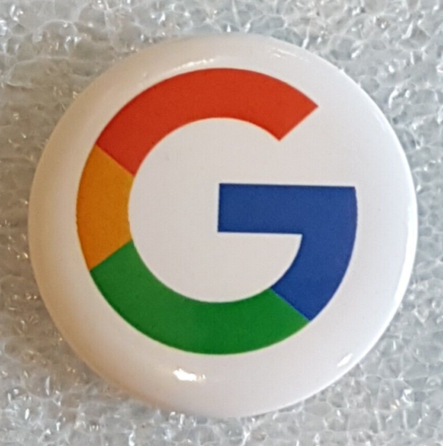 GOOGLE/ALPHABET SMALL LAPEL PIN BUTTON COLLECTIBLE SOUVENIR