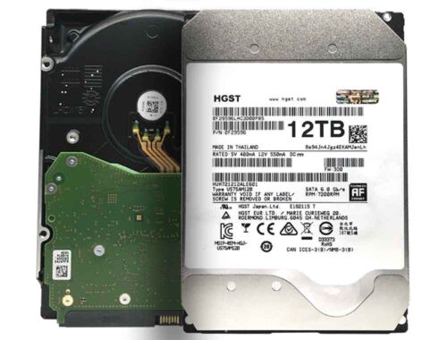 HGST Ultrastar DC HC520 12TB SATA 6Gb 256MB 3.5″ Enterprise HDD- HUH721212ALE601