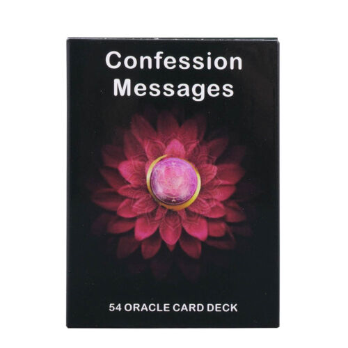 Confession Messages Oracle Cards 57 Cards Brand New