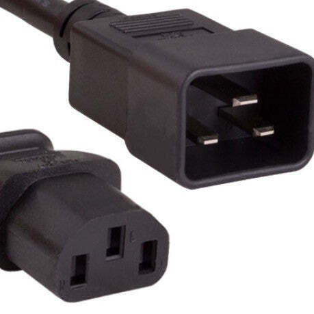 RiteAV Data Center Power Cord, IEC320 C13/ IEC 320 C20,  14 AWG, 15A, 250V