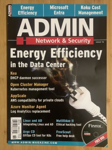 Admin & Network Security Magazine Issue 76 Energy Efficiency In The Data Center