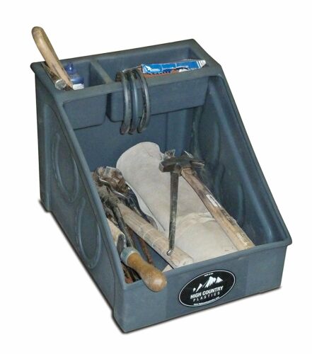 Portable Maintenance Farrier Shoeing Box Horse Equine Plastic Storage