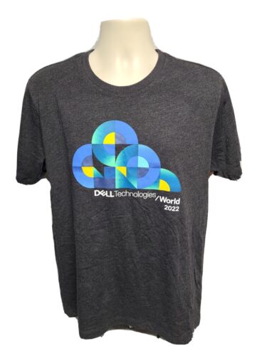 2022 Dell Technologies World Adult Large Gray TShirt