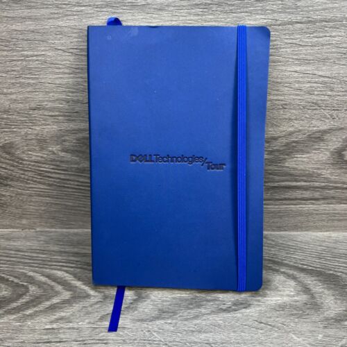 Dell Technologies Journal Notepad Lined Ruled FSC Paper Bookmark & Elastic