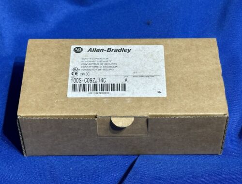 *NEW* Allen-Bradley 100S-C09ZJ14C Series A. Guard Master Safety Contactor 24V DC