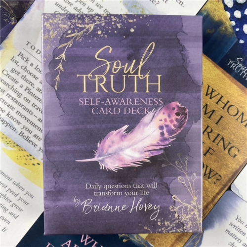 Soul Truth Self-Awareness Oracle Card Deck [English, 56 cards, PDF-Manual]