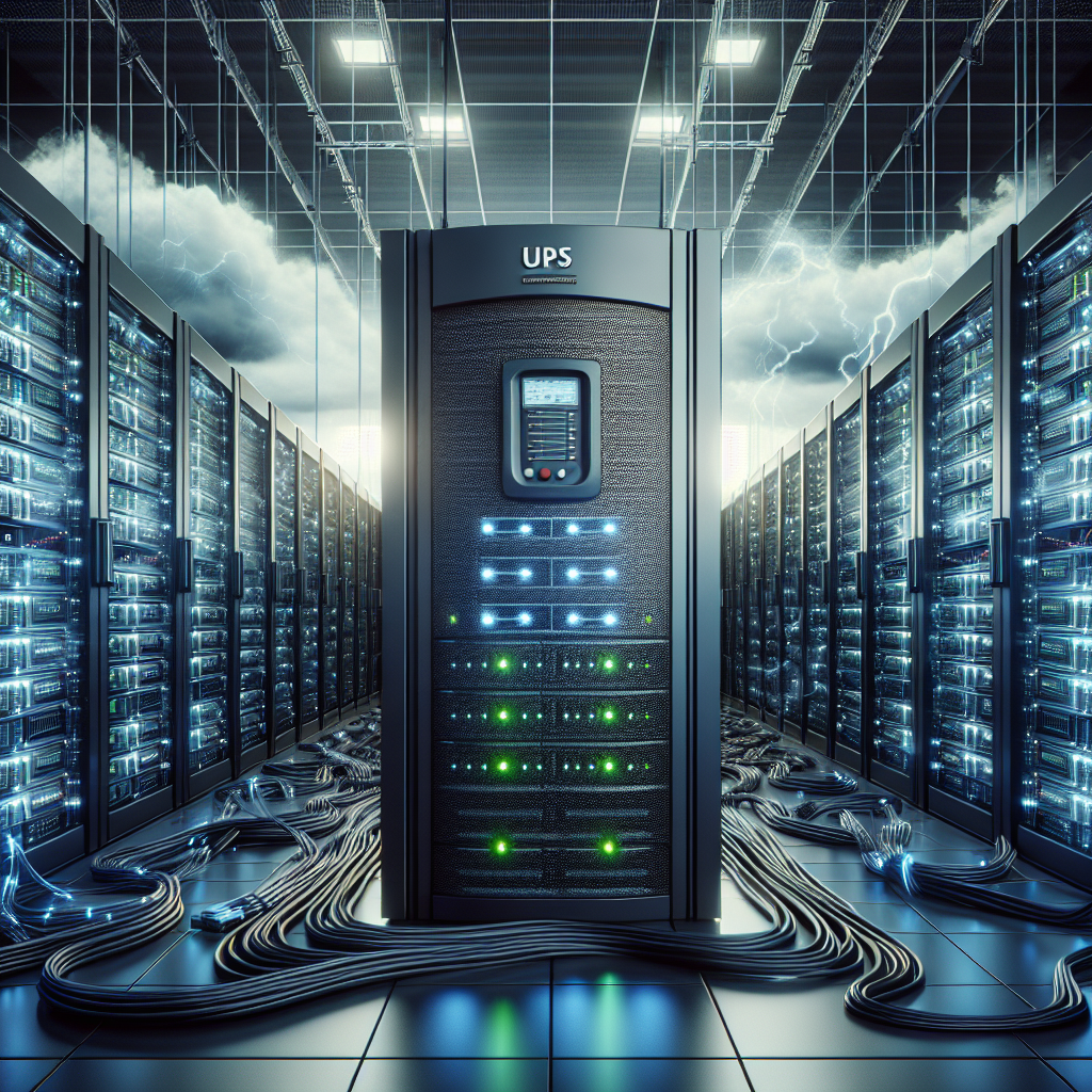 How Data Center UPS Solutions Safeguard Against Power Outages and Downtime