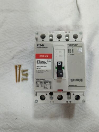 Eaton HFD3070BP10 3phase 70amp 600VAC / 250VDC