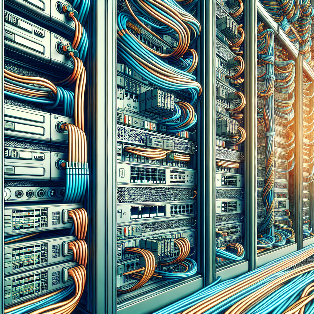 Cable Management Strategies for Data Center Optimization and Scalability