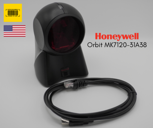 Honeywell Orbit MK7120 Omnidirectional USB Barcode Scanner – Black