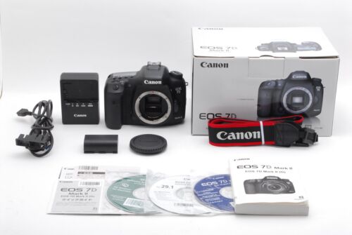 [NEAR MINT in Box] Canon EOS 7D Mark II 20.2MP Digital SLR Camera From Japan