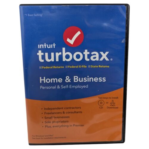 2019 TurboTax Home & Business Tax Preparation Federal State Windows PC **READ**