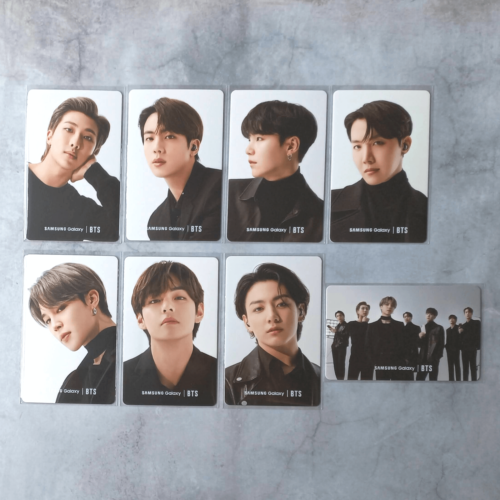 BTS Samsung Galaxy S21 Latin America Edition Photo Card – Choose the Member