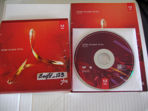 Adobe Acrobat XI 11 Pro Full Windows Licensed for 2 PC=RETAIL PERMANENT VERSION=