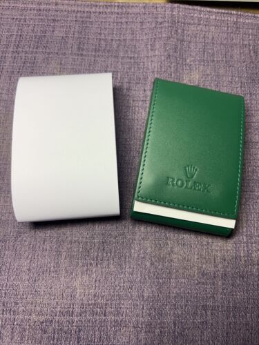 Authentic Rolex  leather travel pouch.  Service Center Premium version.