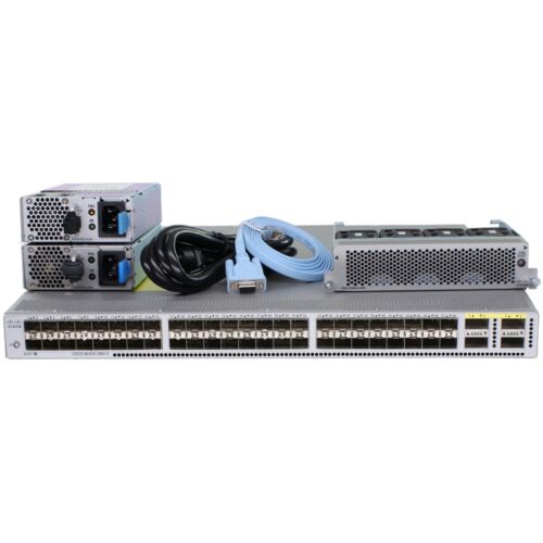 Cisco Nexus N3K-C3064PQ-10GX 48P 10GbE SFP+ 4P QSFP+ Switch