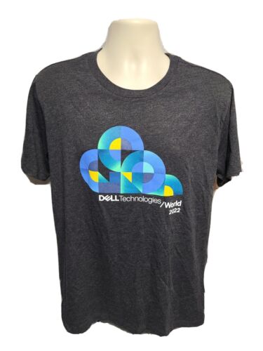 2022 Dell Technologies World Adult Large Gray TShirt