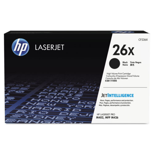 HP Inc. HP 26X (CF226X) High-Yield Black Original LaserJet Toner Cartridge