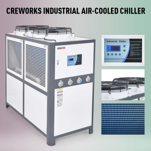 CREWORKS 30HP 20 Ton Air-Cooled Water Chiller for Data Center Laser Cooling