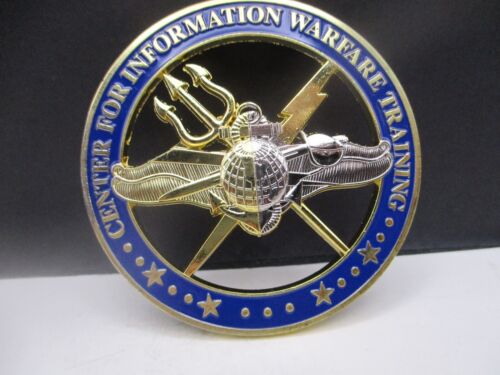 Center for Information Warfare Training Commanding Officer CO Challenge Coin