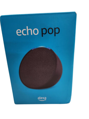 BRAND NEW IN BOX Amazon Echo Pop Smart Speaker – Charcoal **FREE SHIPPING**