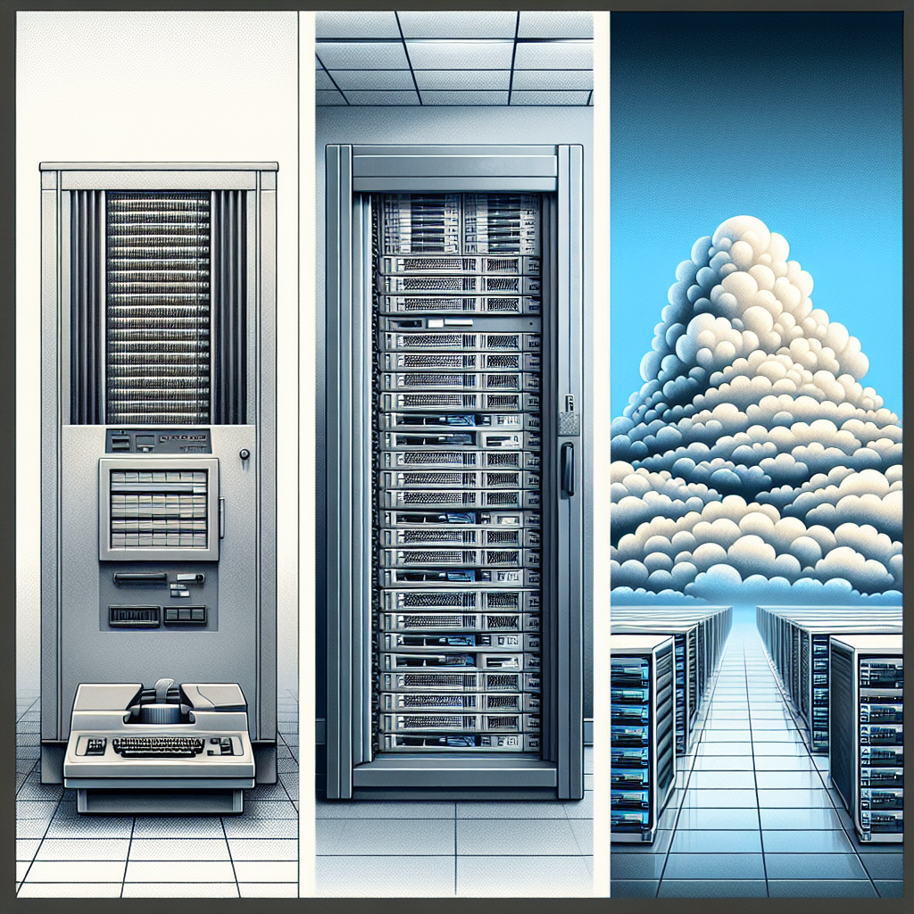 Exploring the Evolution of Data Centers: From Mainframes to Cloud Computing